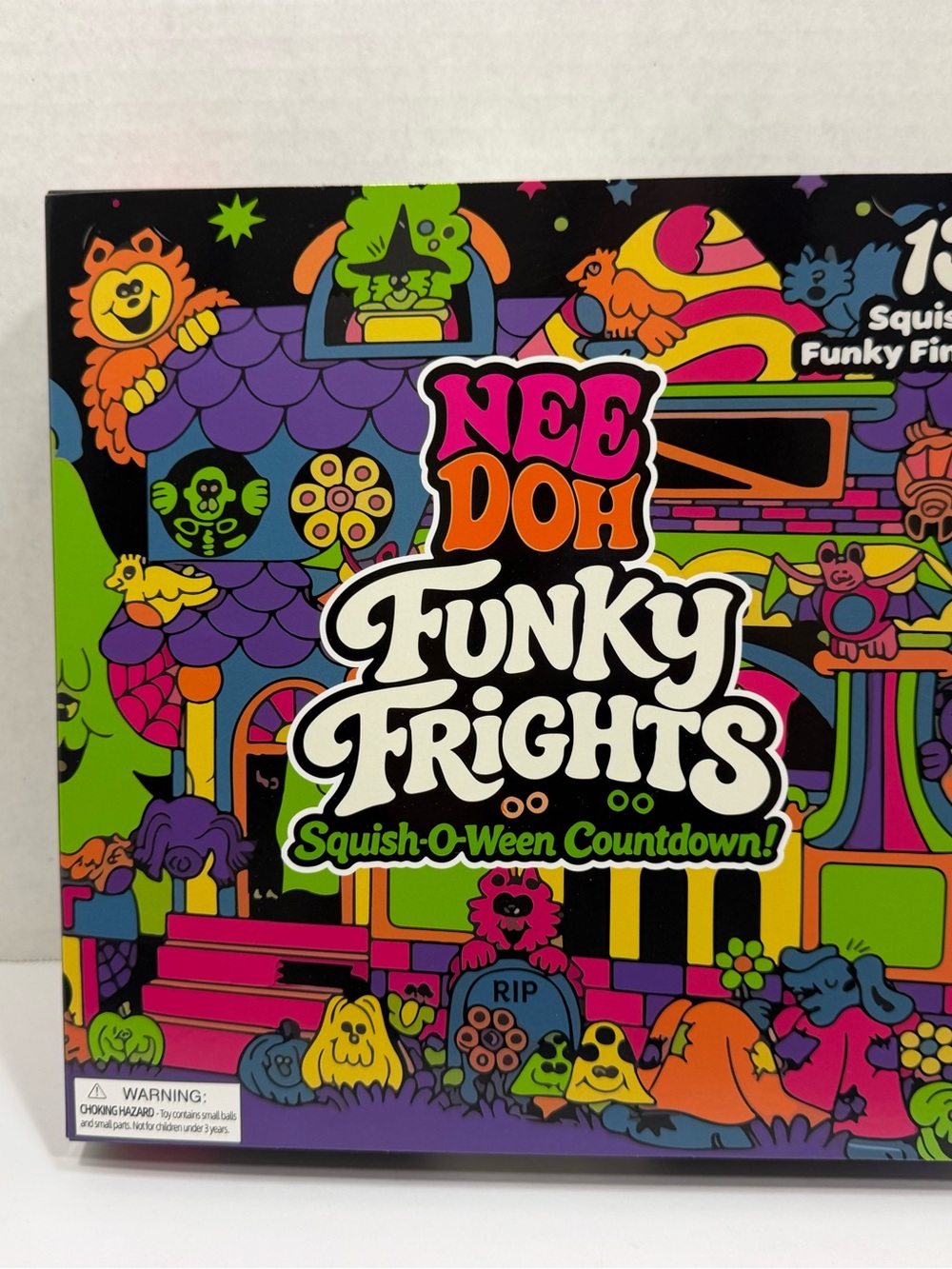 Nee Doh Funky Frights Squish-O-Ween Countdown - Multicolor